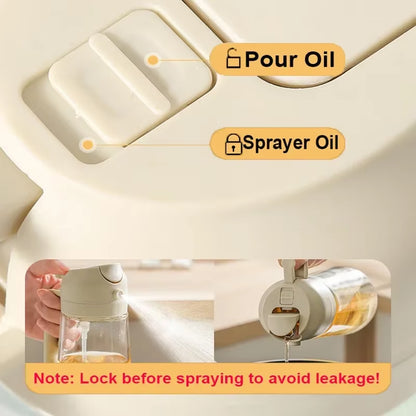 Mistify™ 500Ml Olive Oil Spray Bottle – Precision Oil Dispenser for Cooking, Grilling & Baking