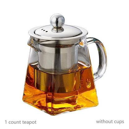 Glass Teapot Set