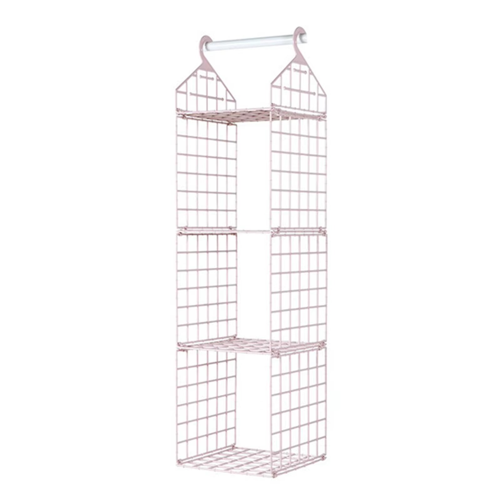Closetmax™ Foldable Hanging Organizer – Multi-Tier Space Saver for Pajamas, Coats, Sweaters & More