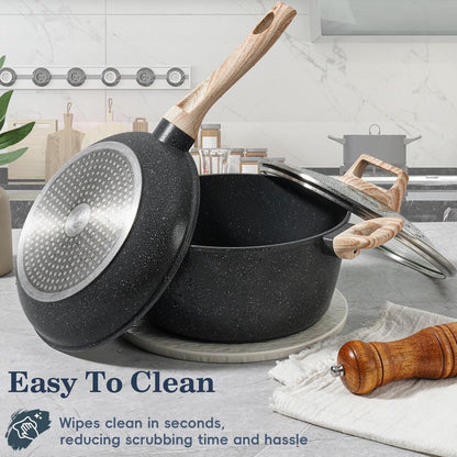 Granite Induction Cookware Set