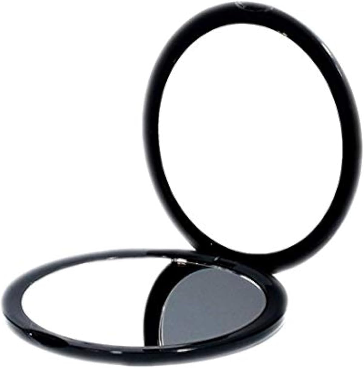 Magnifying Compact Cosmetic Mirror- Elegant Compact Pocket Makeup Mirror, Handheld Travel Makeup Mirror with Powerful 10X Magnification and 1X True View Mirror for Travel or Your Purse